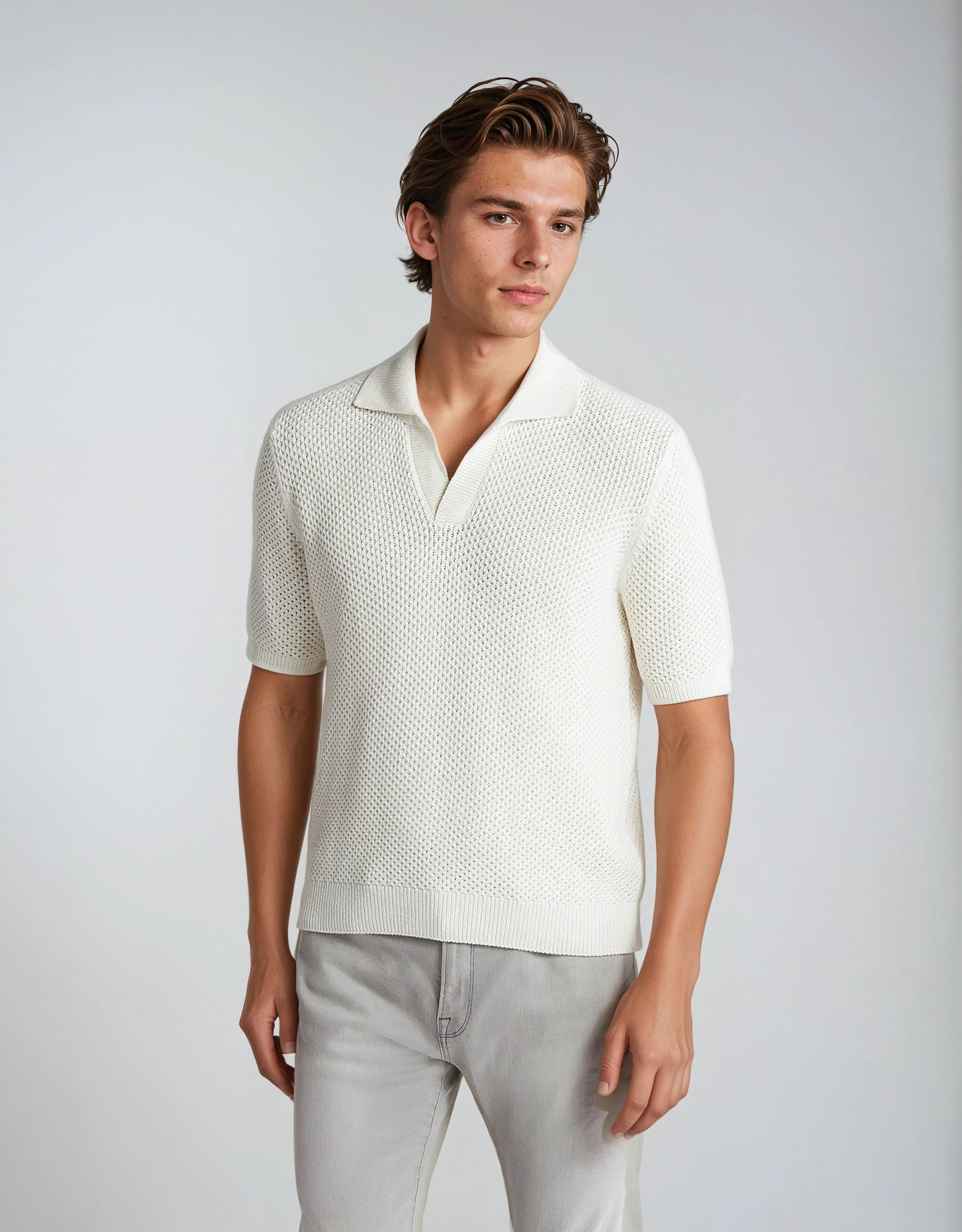 Adīts polo balts
