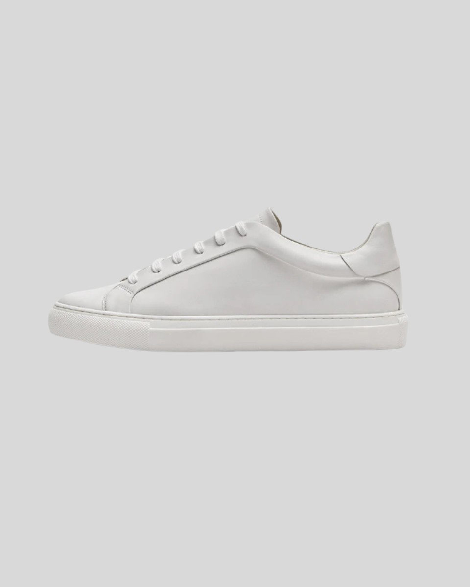 Ādas Oxford Sneakers - Balti
